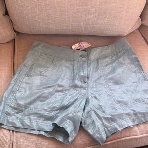 Tommy Bahama seafoam Ferrin Foil Short size 6